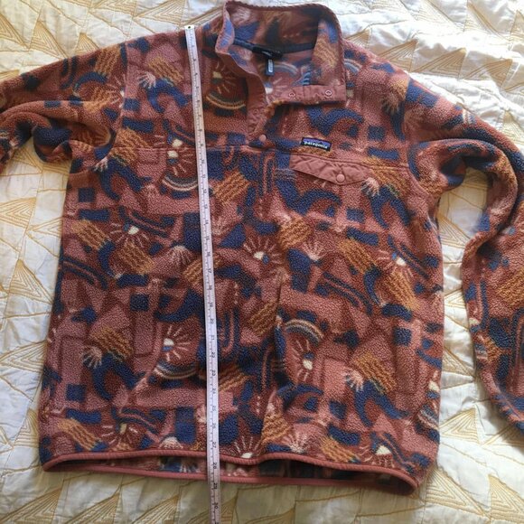 Patagonia Synchilla Snap-T Fleece Pullover Canyon Block Big Sisu